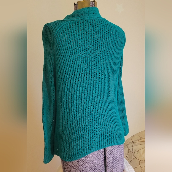 Green knit cardigan - Picture 8 of 11